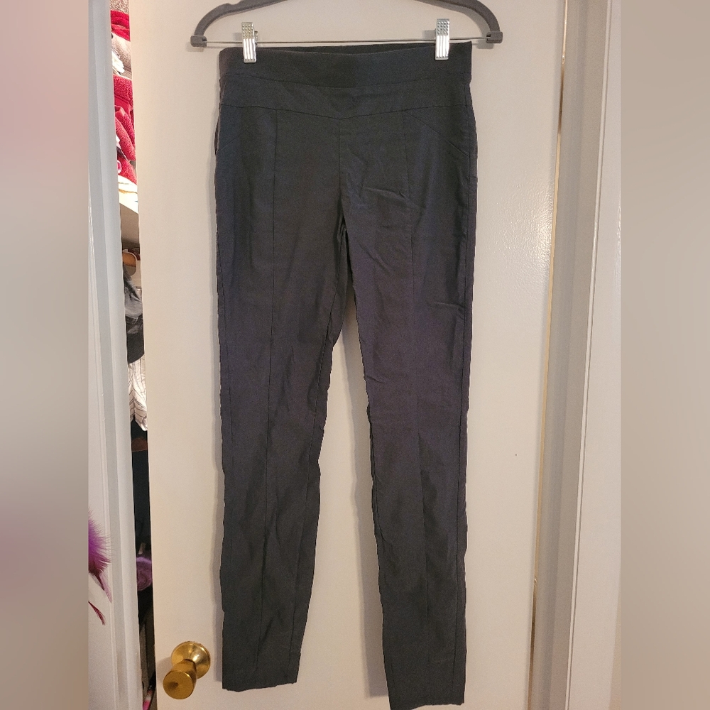 Simply Vera Vera Wang Dark Gray Straight Leg Pants